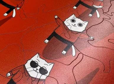 Деревянные пазлы не стандартной формы Деревянные пазлы не стандартной формы