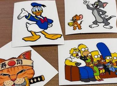 Объемные стикеры УФ ДТФ