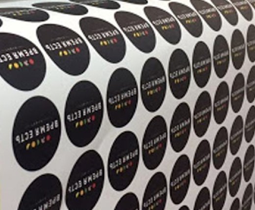 Наклейки на плёнке