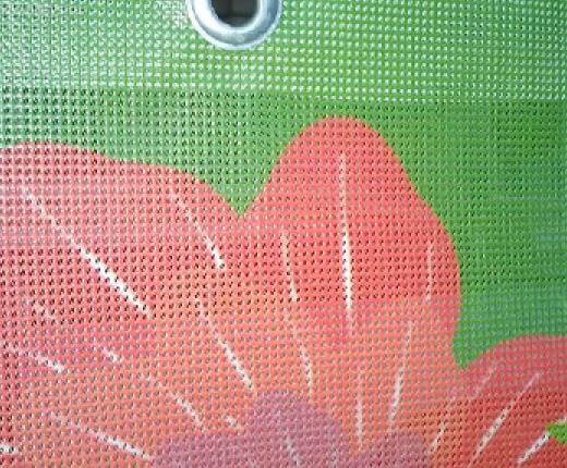 Печать на баннерной сетке