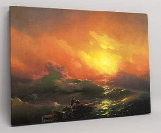 Печать репродукций на холсте