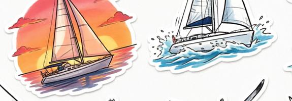 Стикерпаки для для яхтсменов