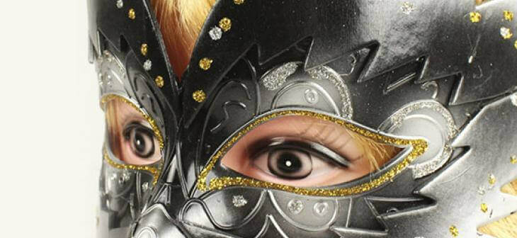 Маски из картона карнавальные