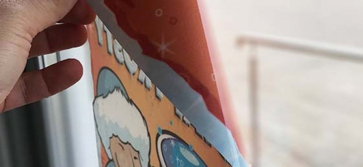 Двухсторонние наклейки