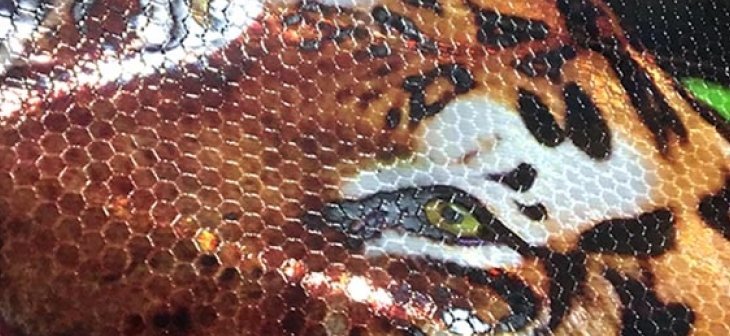 Печать на светоотражающем баннере