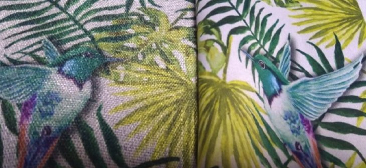 Печать на льне