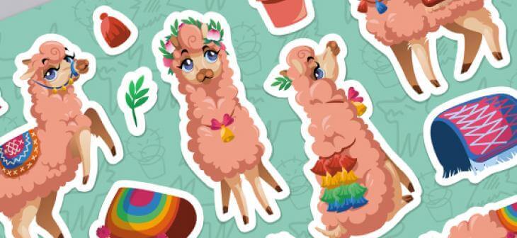 Печать стикерпаков