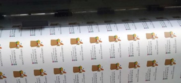 Наклейки матовая пленка