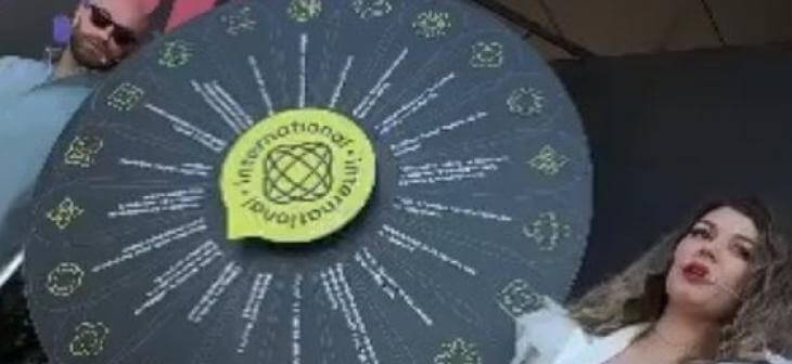 Колесо фортуны для мероприятий